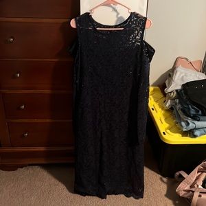 Tianab cold shoulder dress